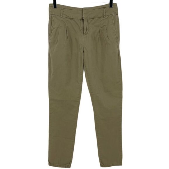 SOUND & MATTER Khaki Ankle Trousers - Skinny - Picture 1 of 8
